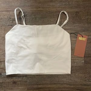 girlfriend collective Ivory Devon Compressive Cami